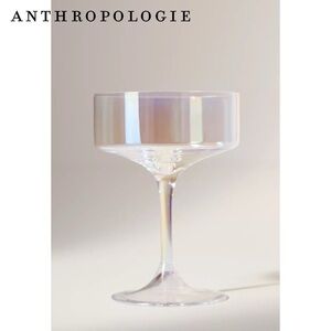 Anthropologie Morgan Coupe Glass